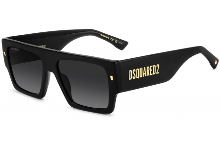 Gafas de Sol - Dsquared2 - D2 0165/S - 807 (9O) BLACK // DARK GREY GRADIENT