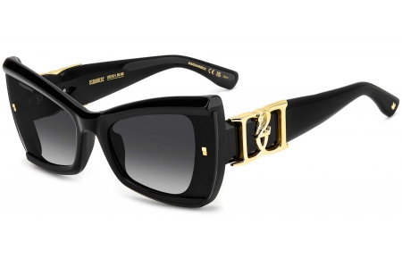 Gafas de Sol - Dsquared2 - D2 0170/S - 807 (9O) BLACK // DARK GREY GRADIENT