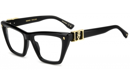 Monturas - Dsquared2 - D2 0172 - 807 BLACK