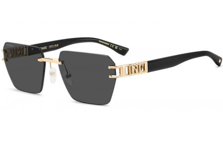 Gafas de Sol - Dsquared2 - D2 0173/S - 000 (IR) GOLD // GREY