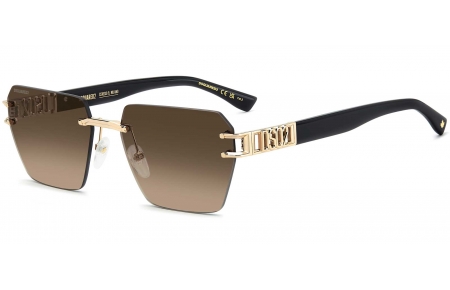Gafas de Sol - Dsquared2 - D2 0173/S - J5G (HA) GOLD // BROWN GRADIENT