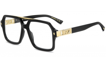 Monturas - Dsquared2 - D2 0174 - 2M2 BLACK GOLD