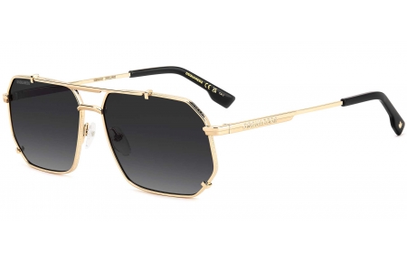 Gafas de Sol - Dsquared2 - D2 0175/S - 000 (9O) GOLD // DARK GREY GRADIENT