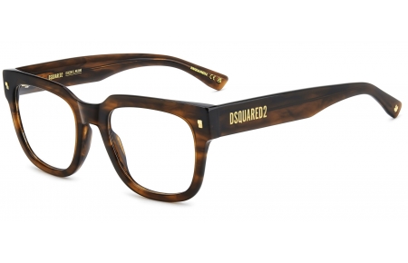 Monturas - Dsquared2 - D2 0181 - EX4 BROWN HORN