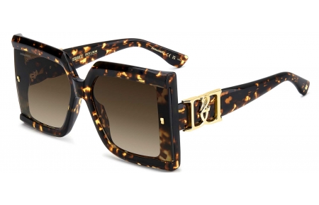 Gafas de Sol - Dsquared2 - D2 0185/G/S - 086 (HA) HAVANA // BROWN GRADIENT