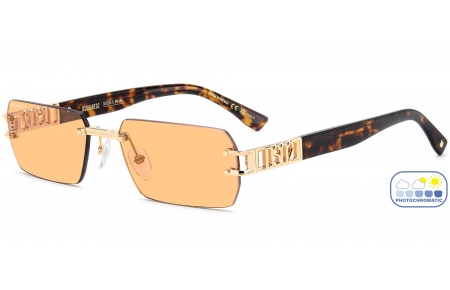 Gafas de Sol - Dsquared2 - D2 0189/S - 000 (N8) ROSE GOLD // ORANGE PHOTOCHROMATIC
