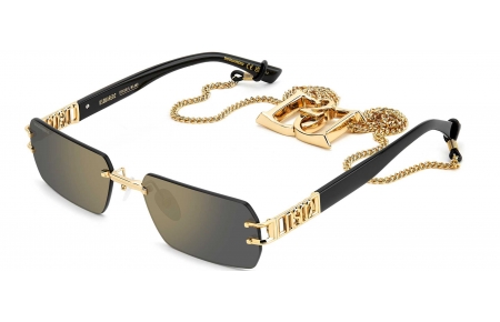 Gafas de Sol - Dsquared2 - D2 0189/S/SE - 000 (JO) GOLD // GREY BRONZE MIRROR
