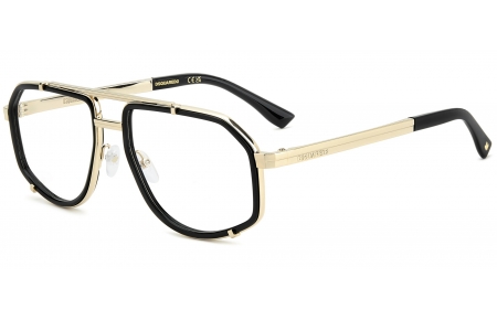 Monturas - Dsquared2 - D2 0191 - 2M2 BLACK GOLD