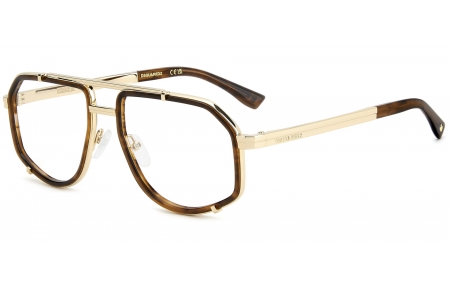 Monturas - Dsquared2 - D2 0191 - EX4 BROWN HORN