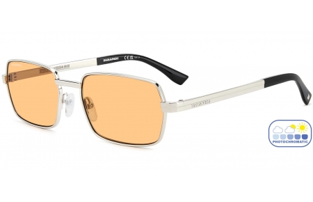 Gafas de Sol - Dsquared2 - D2 0192/S - 010 (N8) PALLADIUM // ORANGE PHOTOCHROMATIC