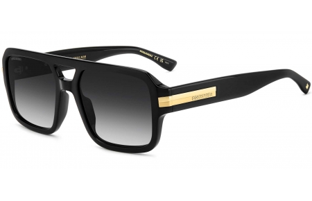 Gafas de Sol - Dsquared2 - D2 0197/S - 807 (9O) BLACK // DARK GREY GRADIENT