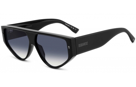 Gafas de Sol - Dsquared2 - D2 0201/S - 807 (08) BLACK // DARK BLUE GRADIENT