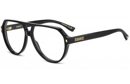 Monturas - Dsquared2 - D2 0204 - 807 BLACK