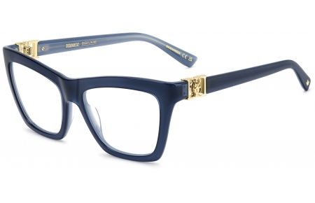 Monturas - Dsquared2 - D2 0208 - ZX9 BLUE AZURE