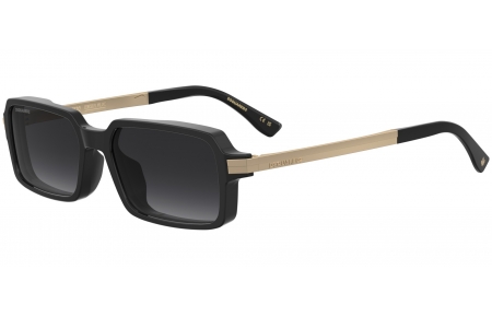 Gafas de Sol - Dsquared2 - D2 0214/G/S - 807 (9O) BLACK // DARK GREY GRADIENT