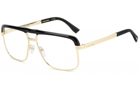 Monturas - Dsquared2 - D2 0215 - 2M2 BLACK GOLD