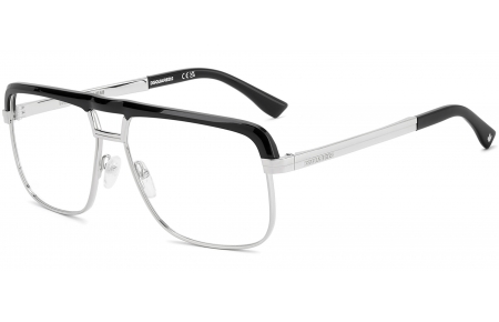 Monturas - Dsquared2 - D2 0215 - BSC BLACK SILVER