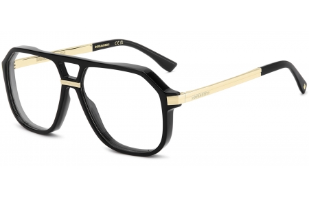 Monturas - Dsquared2 - D2 0218 - 807 BLACK