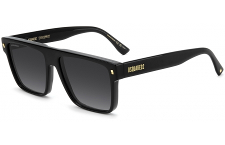 Gafas de Sol - Dsquared2 - D2 0222/S - 807 (9O) BLACK // DARK GREY GRADIENT