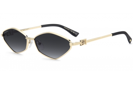 Gafas de Sol - Dsquared2 - D2 0225/S - J5G (9O) GOLD // DARK GREY GRADIENT