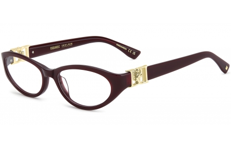 Monturas - Dsquared2 - D2 0227 - LHF BURGUNDY