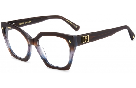 Monturas - Dsquared2 - D2 0228 - IPA BROWN BLUE
