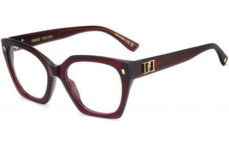Monturas - Dsquared2 - D2 0228 - LHF BURGUNDY