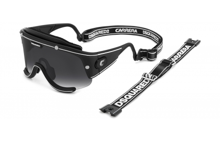 Gafas de Sol - Dsquared2 - D2SPEED - 003 (9O) MATTE BLACK // DARK GREY GRADIENT