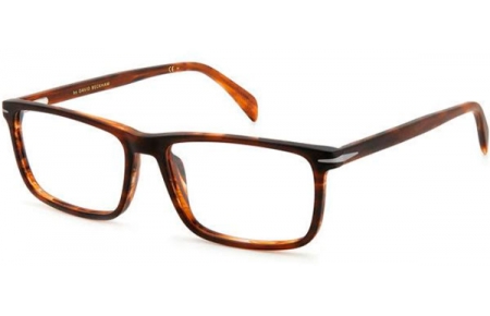 Monturas - David Beckham Eyewear - DB 1019 - 0CJ MATTE STRIPED BROWN