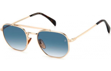 Gafas de Sol - David Beckham Eyewear - DB 1079/S - 06J (08) GOLD HAVANA // DARK BLUE GRADIENT