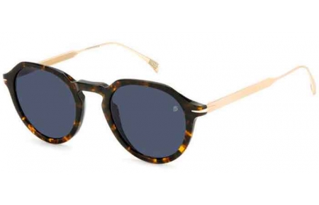 Gafas de Sol - David Beckham Eyewear - DB 1098/S - 2IK (KU) HAVANA GOLD // BLUE GREY