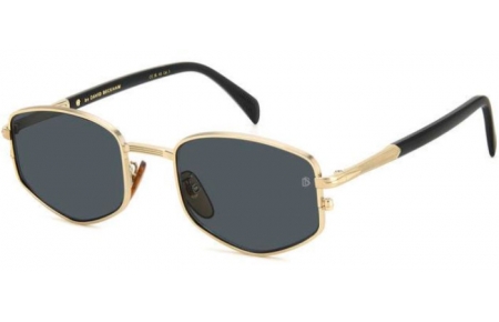Gafas de Sol - David Beckham Eyewear - DB 1129/S - RHL (IR) GOLD BLACK // GREY