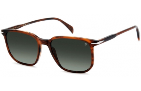 Gafas de Sol - David Beckham Eyewear - DB 1141/S - EX4 (LB) BROWN HORN // GREEN GRADIENT POLARIZED