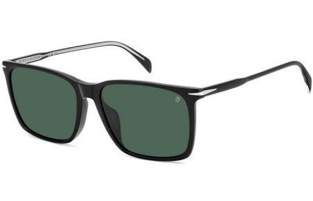 Sunglasses - David Beckham Eyewear - DB 1145/G/S - 807 (UC) BLACK // GREEN POLARIZED