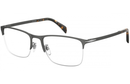 Monturas - David Beckham Eyewear - DB 1146 - R80 MATTE DARK RUTHENIUM