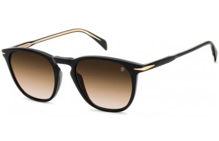Sunglasses - David Beckham Eyewear - DB 1160/S - 807 (N4) BLACK // BROWN GRADIENT BRICK