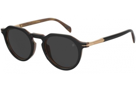 Sunglasses - David Beckham Eyewear - DB 1171/S - PPO (2K) BLACK // GREY ANTIREFLECTION