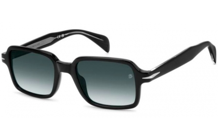 Lunettes de soleil - David Beckham Eyewear - DB 1179/S - 807 (08) BLACK // DARK BLUE GRADIENT