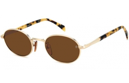 Lunettes de soleil - David Beckham Eyewear - DB 1196/S - HM2 (70) GOLD HONEY HAVANA // BROWN