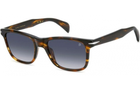 Sunglasses - David Beckham Eyewear - DB 1197/S - WR9 (08) BROWN HAVANA // DARK BLUE GRADIENT