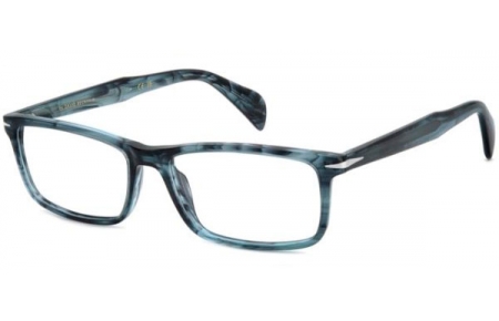 Monturas - David Beckham Eyewear - DB 1207 - 38I BLUE HORN