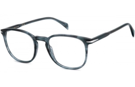 Monturas - David Beckham Eyewear - DB 1212 - 38I BLUE HORN
