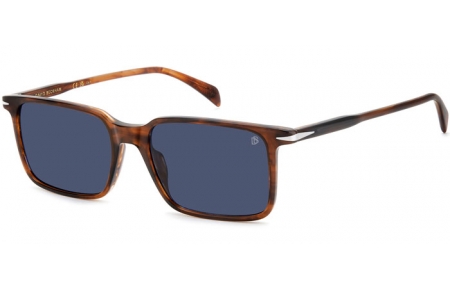 Gafas de Sol - David Beckham Eyewear - DB 1220/S - EX4 (KU) BROWN HORN // BLUE
