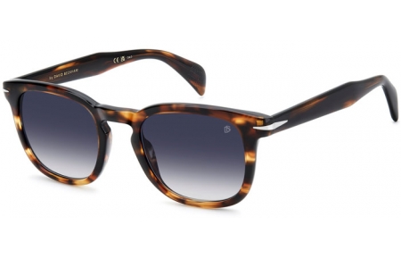 Gafas de Sol - David Beckham Eyewear - DB 1221/S - EX4 (08) BROWN HORN // DARK BLUE GRADIENT