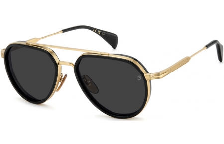 Gafas de Sol - David Beckham Eyewear - DB 1226/G/S - RHL (2K) GOLD BLACK // GREY ANTIREFLECTION
