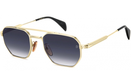Gafas de Sol - David Beckham Eyewear - DB 1229/S - RHL (84) GOLD BLACK // BLUE GRADIENT ANTIREFLECTION