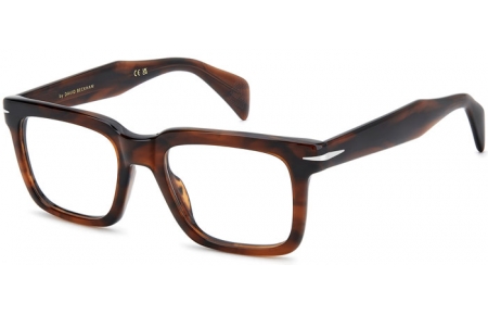Monturas - David Beckham Eyewear - DB 1237 - EX4 BROWN HORN