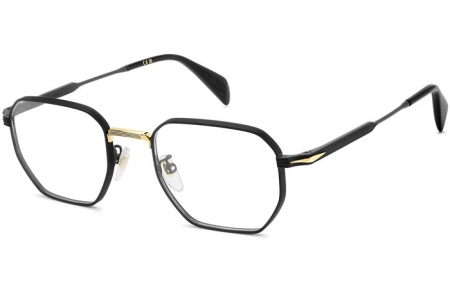 Monturas - David Beckham Eyewear - DB 1242 - I46 MATTE BLACK GOLD