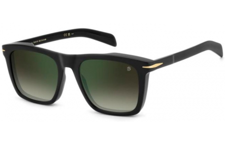 Sunglasses - David Beckham Eyewear - DB 7000/S - 003 (CS) BLACK // GREEN GRADIENT GREEN MIRROR