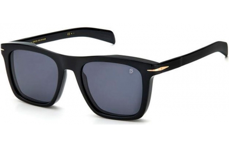 Sunglasses - David Beckham Eyewear - DB 7000/S - 2M2 (IR) BLACK GOLD // GREY